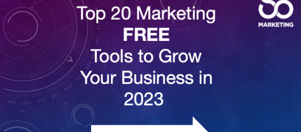 Top 20 marketing free tools