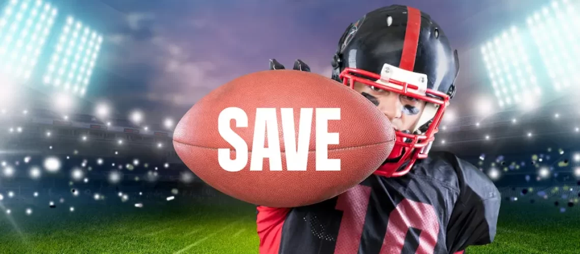 american-football-player-holding-ball-with-writing-save