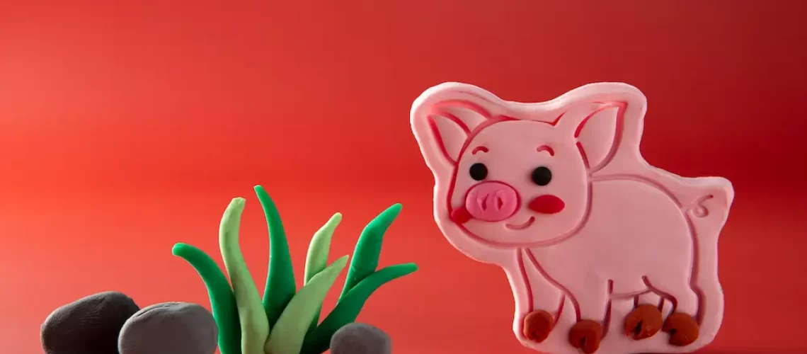 playdough-art-with-cute-pig